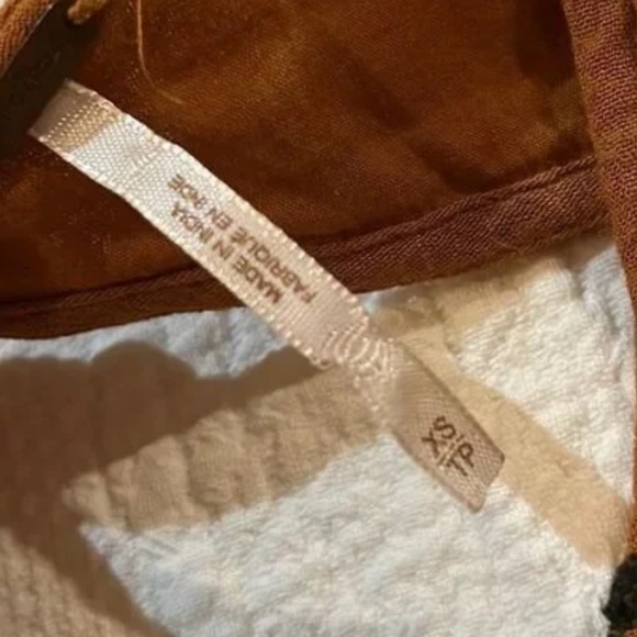 Free People Boho Long Sleeve Open Back Mini Dress. XS - Picture 10 of 12